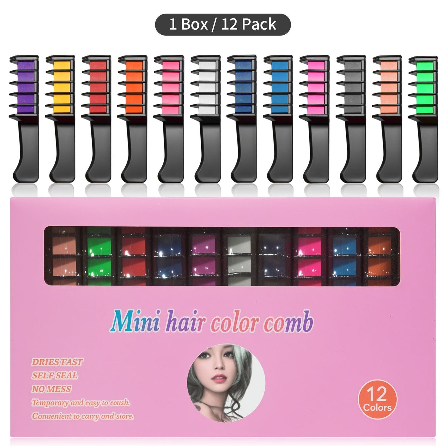đLimited Time Discountđ„Temporary Hair Dye Chalk Comb- Cruelty Free