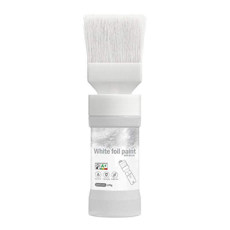 🥳2026 HOT SALE🥳💞50K+ SOLD!🖌️✨ 50% OFF! Water‑Based Metallic Silver Paint with Built‑in Brush – No extra brush needed. Covers scratches & stains in one simple spray. DIY home refresh! 🏠🎨