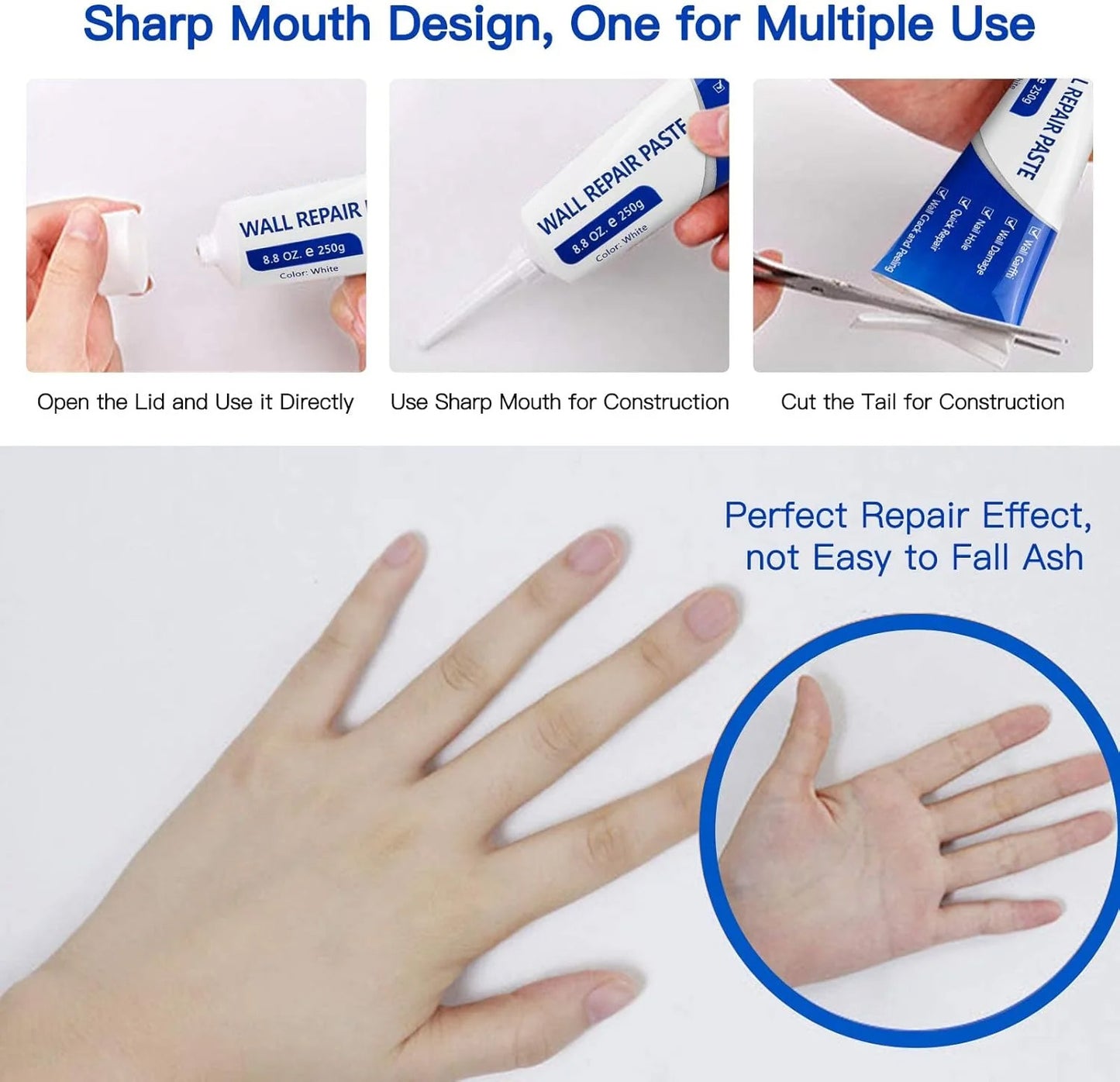 Purio™ 🏠Wall Repair Paste for Cracks and Holes