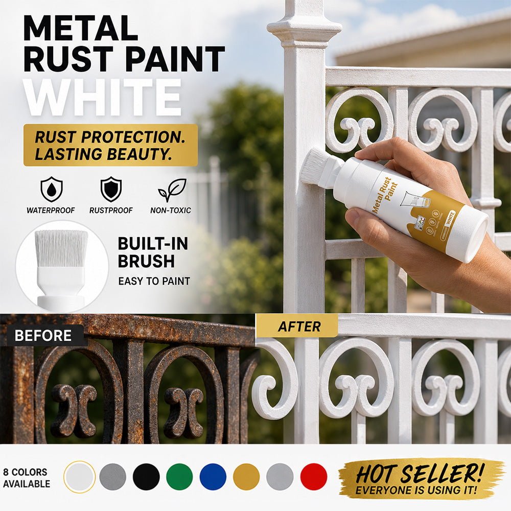 🥳2026 HOT SALE🥳💞50K+ SOLD!🖌️✨ 50% OFF! Water‑Based Metallic Silver Paint with Built‑in Brush – No extra brush needed. Covers scratches & stains in one simple spray. DIY home refresh! 🏠🎨