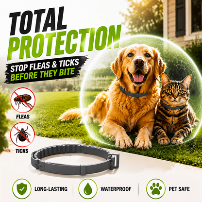 Adjustable Flea & Tick Collars for Dogs & Cats