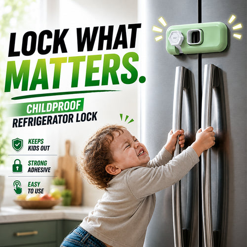 🔥Multifunctional Child Proof Refrigerator Locks (offer）