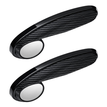 🔥Hot Selling🔥 Car Rear View Mirror Small Round Mirror Rain Eyebrow (Offer)