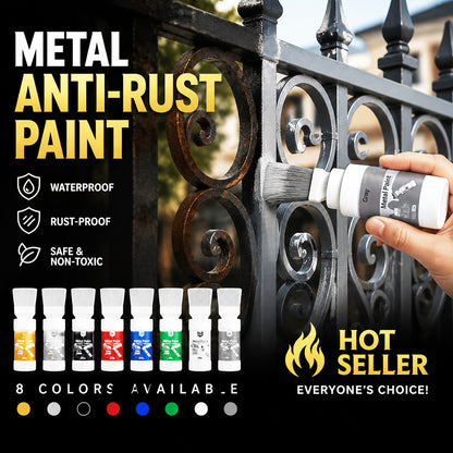🥳2026 HOT SALE🥳💞50K+ SOLD!🖌️✨ 50% OFF! Water‑Based Metallic Silver Paint with Built‑in Brush – No extra brush needed. Covers scratches & stains in one simple spray. DIY home refresh! 🏠🎨