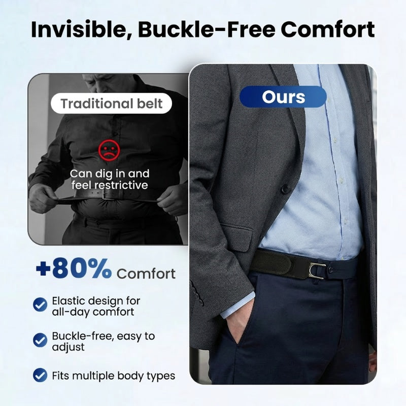 🔥LAST DAY SALE - 50% OFF🔥No-Buckle Elastic Comfort Belt