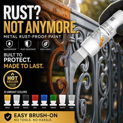 🥳2026 HOT SALE🥳💞50K+ SOLD!🖌️✨ 50% OFF! Water‑Based Metallic Silver Paint with Built‑in Brush – No extra brush needed. Covers scratches & stains in one simple spray. DIY home refresh! 🏠🎨