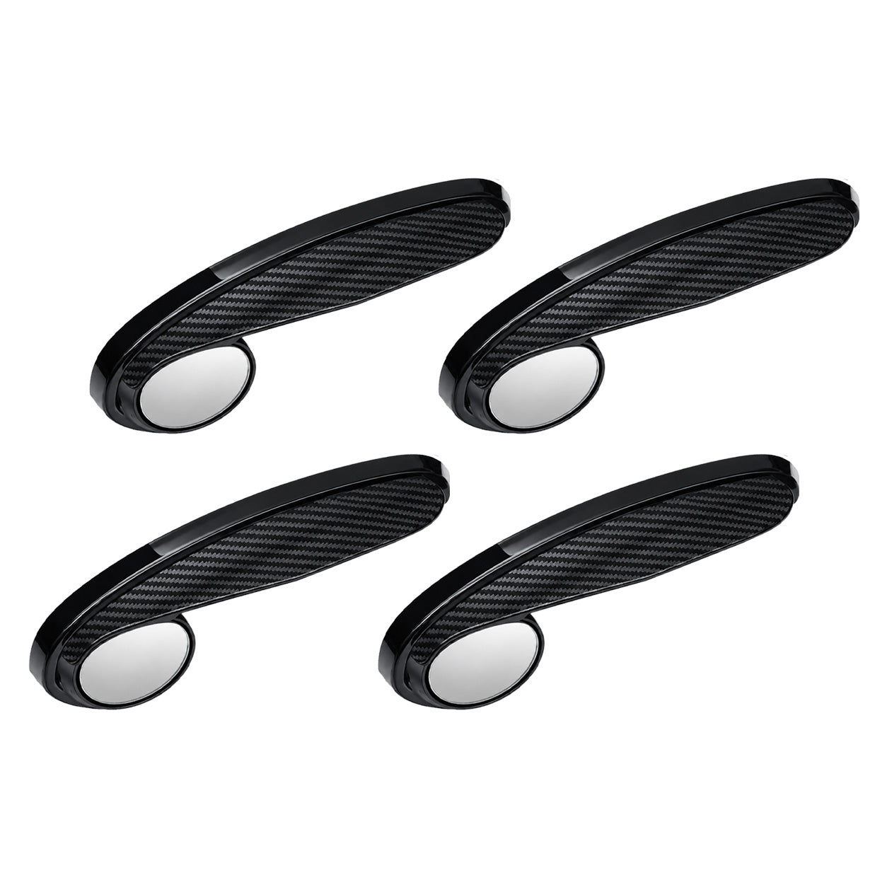 🔥Hot Selling🔥 Car Rear View Mirror Small Round Mirror Rain Eyebrow (Offer)
