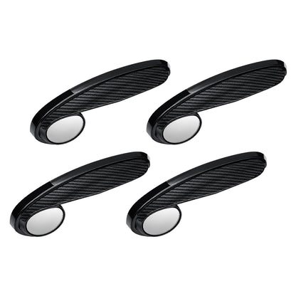 🔥Hot Selling🔥 Car Rear View Mirror Small Round Mirror Rain Eyebrow (Offer)