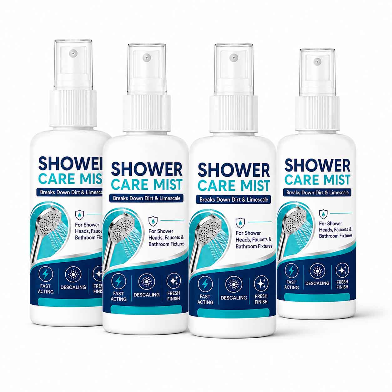 🚿✨Fast-Acting Shower Limescale Remover Spray – Dissolves stubborn mineral deposits & hard water stains. Restores water flow & shine – just spray & wipe! 🧼💪 (offer)