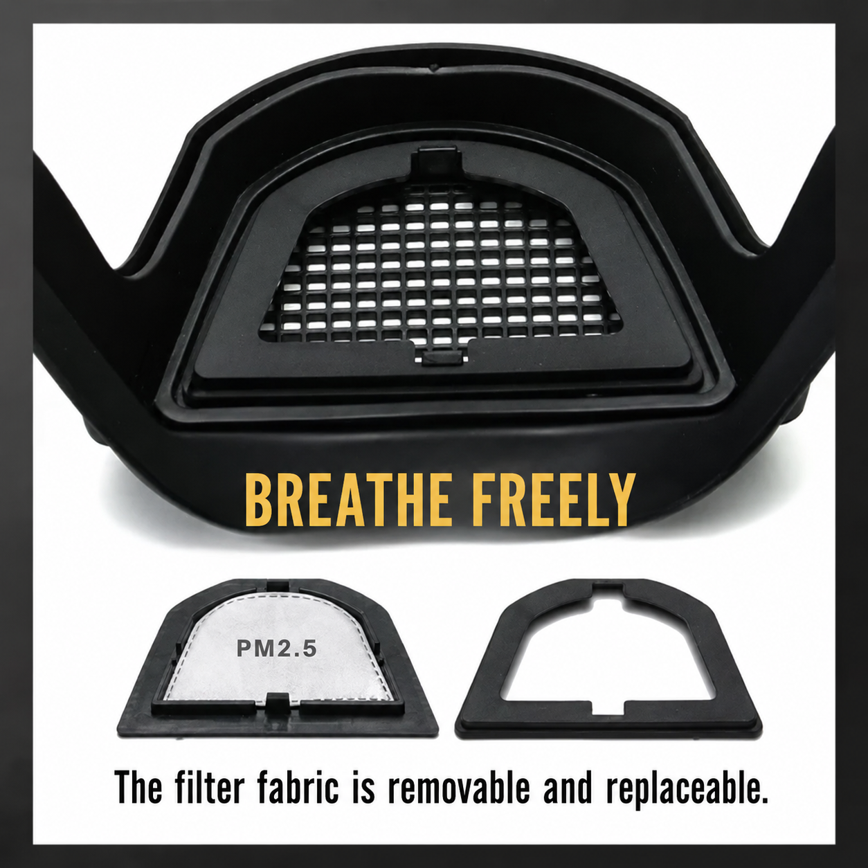 Purio™ The face shield protects the face, eyes, and airways during work.