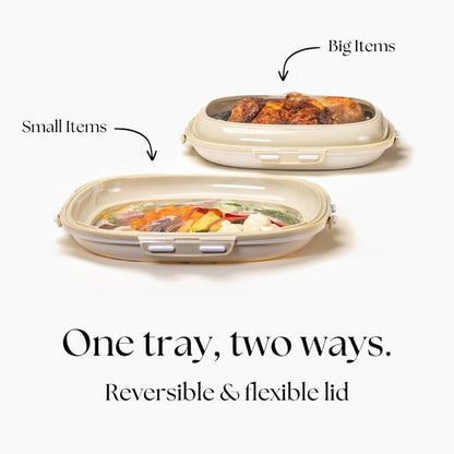 🥳2026 HOT SALE🥳💕 50% OFF! Portable Snack Tray – Fresh, Organized & Spill-Proof Snacks Anywhere 🥕✨