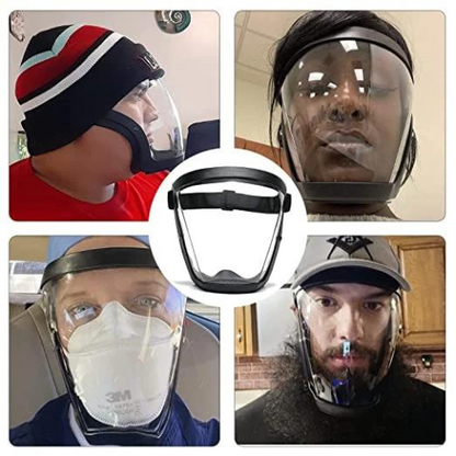 Purio™ The face shield protects the face, eyes, and airways during work.