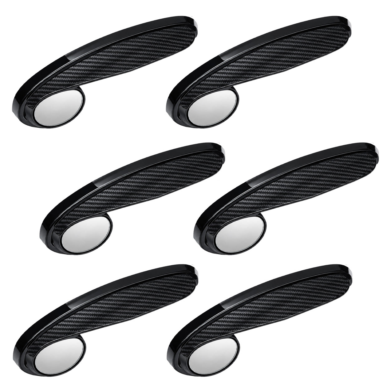 🔥Hot Selling🔥 Car Rear View Mirror Small Round Mirror Rain Eyebrow (Offer)