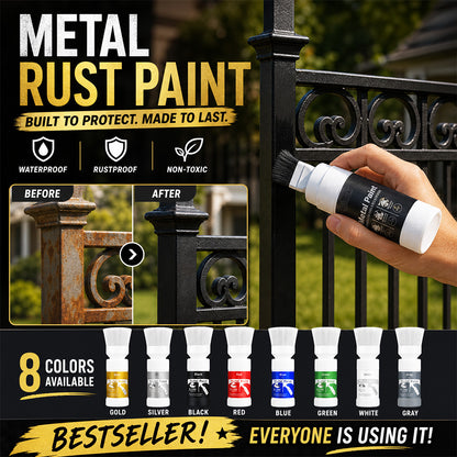 🥳2026 HOT SALE🥳💞50K+ SOLD!🖌️✨ 50% OFF! Water‑Based Metallic Silver Paint with Built‑in Brush – No extra brush needed. Covers scratches & stains in one simple spray. DIY home refresh! 🏠🎨