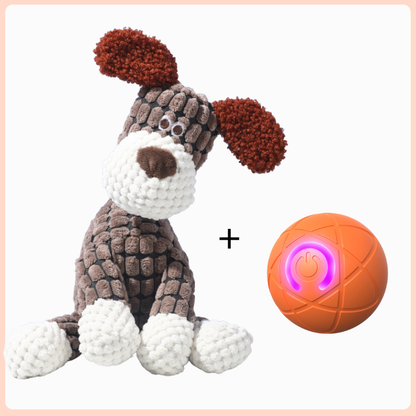 🐾 AUTO-BOUNCING SMART PET BALL WITH REMOTE CONTROL— 3 Interactive Modes | Chew-Resistant E-TPU | USB-C Rechargeable 🎾 (offer)