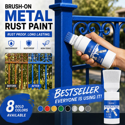 🥳2026 HOT SALE🥳💞50K+ SOLD!🖌️✨ 50% OFF! Water‑Based Metallic Silver Paint with Built‑in Brush – No extra brush needed. Covers scratches & stains in one simple spray. DIY home refresh! 🏠🎨