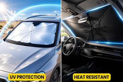 🔥Last Day 50% OFF - 2026 Upgraded Car Windshield Sun Shade Umbrella