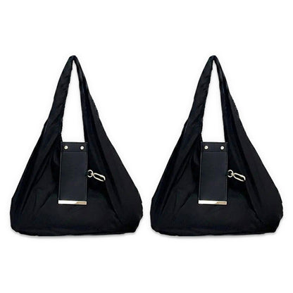 🔥LAST DAY SALE 49% OFF-👜✨Foldable Shopping Bag Keychain Eco-Friendly Reusable Tote Bag (offer)