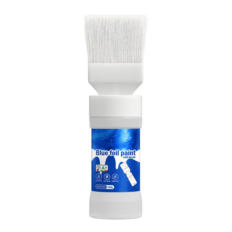 🥳2026 HOT SALE🥳💞50K+ SOLD!🖌️✨ 50% OFF! Water‑Based Metallic Silver Paint with Built‑in Brush – No extra brush needed. Covers scratches & stains in one simple spray. DIY home refresh! 🏠🎨