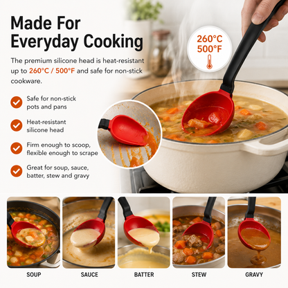 Purio™ 5-In-1 Fold-Flat Smart Ladle