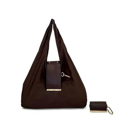 🔥LAST DAY SALE 49% OFF-👜✨Foldable Shopping Bag Keychain Eco-Friendly Reusable Tote Bag (offer)