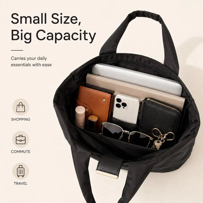 🔥LAST DAY SALE 49% OFF-👜✨Foldable Shopping Bag Keychain Eco-Friendly Reusable Tote Bag (offer)