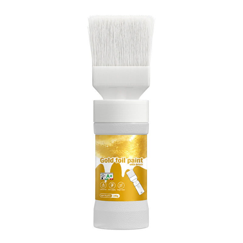 🥳2026 HOT SALE🥳💞50K+ SOLD!🖌️✨ 50% OFF! Water‑Based Metallic Silver Paint with Built‑in Brush – No extra brush needed. Covers scratches & stains in one simple spray. DIY home refresh! 🏠🎨
