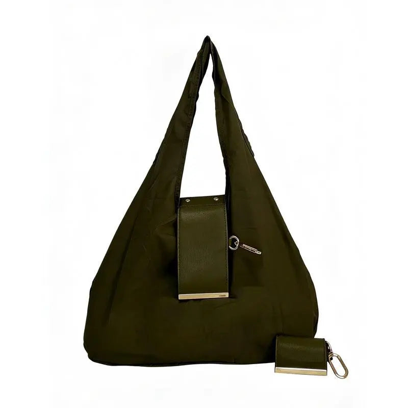 🔥LAST DAY SALE 49% OFF-👜✨Foldable Shopping Bag Keychain Eco-Friendly Reusable Tote Bag (offer)