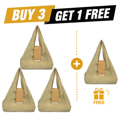 🔥LAST DAY SALE 49% OFF-👜✨Foldable Shopping Bag Keychain Eco-Friendly Reusable Tote Bag (offer)