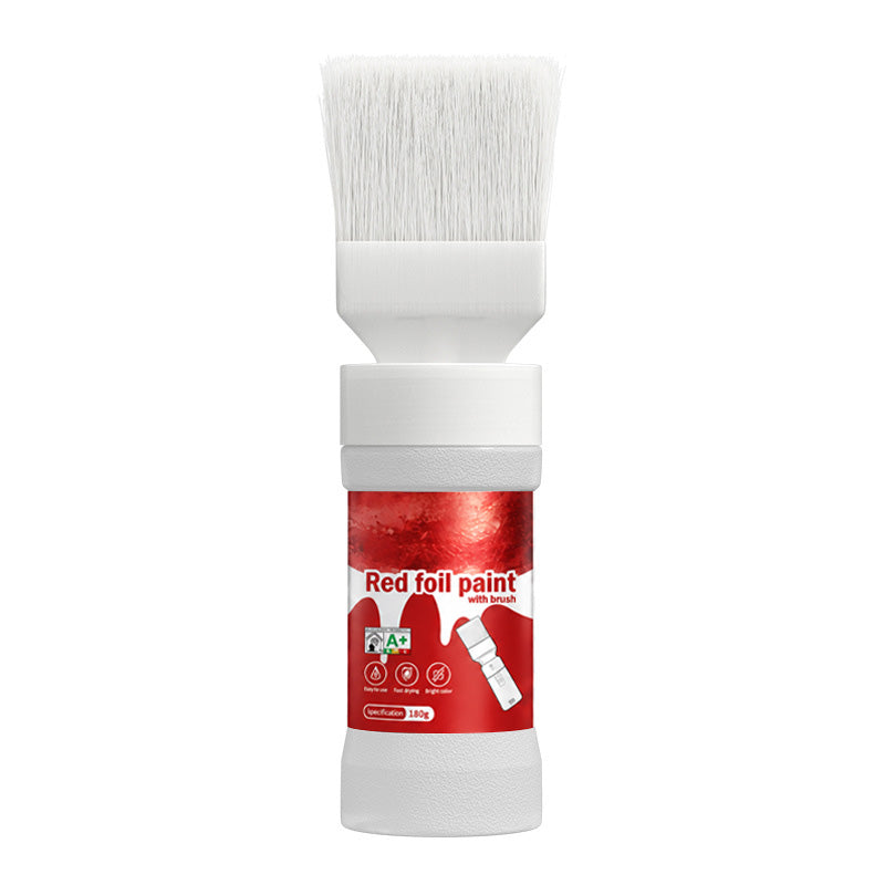 🥳2026 HOT SALE🥳💞50K+ SOLD!🖌️✨ 50% OFF! Water‑Based Metallic Silver Paint with Built‑in Brush – No extra brush needed. Covers scratches & stains in one simple spray. DIY home refresh! 🏠🎨