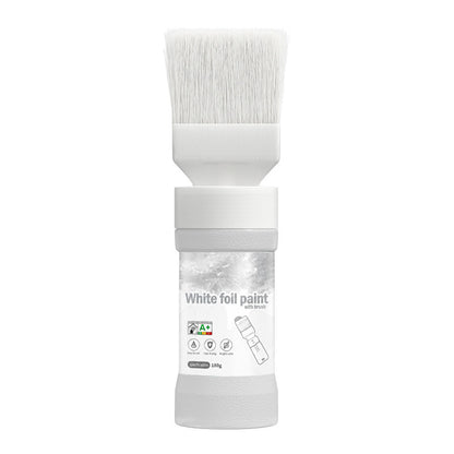 🥳2026 HOT SALE🥳💞50K+ SOLD!🖌️✨ 50% OFF! Water‑Based Metallic Silver Paint with Built‑in Brush – No extra brush needed. Covers scratches & stains in one simple spray. DIY home refresh! 🏠🎨
