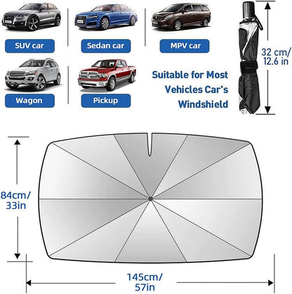 🌞 50% off 🌈 Foldable car sun shade for the windshield