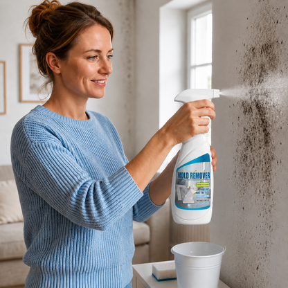 Deep Cleaning Mold Stain Remover Spray