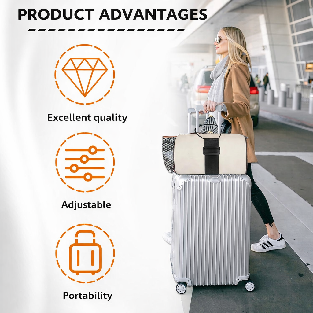 Purio™ Travel Strap Pro Luggage Strap (offer)