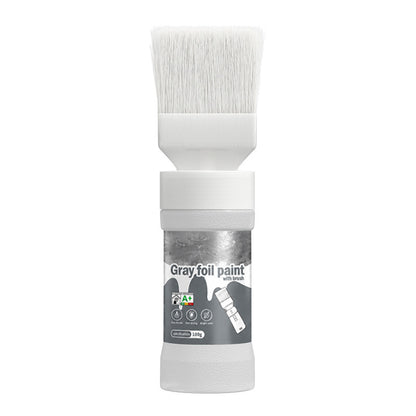🥳2026 HOT SALE🥳💞50K+ SOLD!🖌️✨ 50% OFF! Water‑Based Metallic Silver Paint with Built‑in Brush – No extra brush needed. Covers scratches & stains in one simple spray. DIY home refresh! 🏠🎨