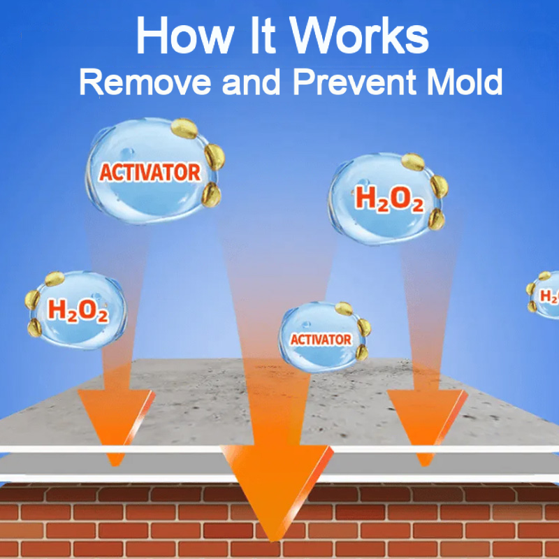 Deep Cleaning Mold Stain Remover Spray (Offer)
