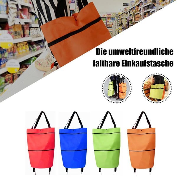 🔥HOT SALE 50% OFF🔥Foldable 2-in-1 Shopping Bag (offer)