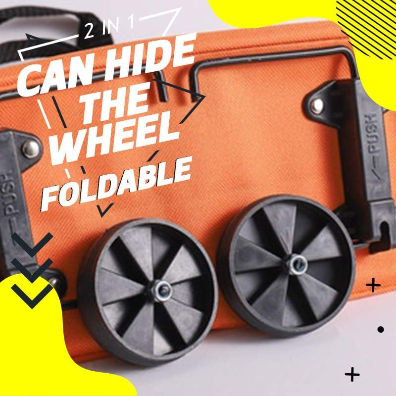 🔥HOT SALE 50% OFF🔥Foldable 2-in-1 Shopping Bag (offer)