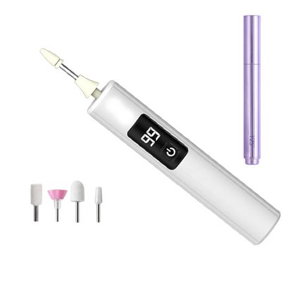 🥳2026 HOT SALE🥳💞50K+ SOLD!💅✨ 50% OFF! Professional Electric Nail Polisher – Smooths thick nails, 99-speed display. Multiple heads for shaping & buffing. Salon at home! 🌟💎
